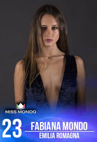 candidatas a miss italia mundo 2018. final: 10 june. (50 candidatas as usual). - Página 2 23-FABIANA-MONDO-EMILIA-ROMAGNA