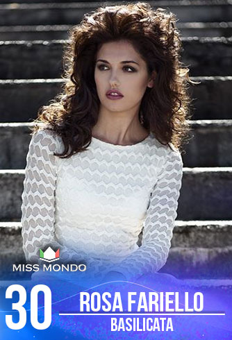 candidatas a miss italia mundo 2018. final: 10 june. (50 candidatas as usual). - Página 2 30-ROSA-FARIELLO-BASILICATA