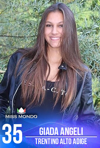 candidatas a miss italia mundo 2018. final: 10 june. (50 candidatas as usual). - Página 3 35-GIADA-ANGELI-TRENTINO-ALTO-ADIGE