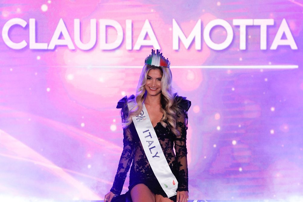 Claudia Motta - Finale Nazionale Miss Mondo Italia 2022