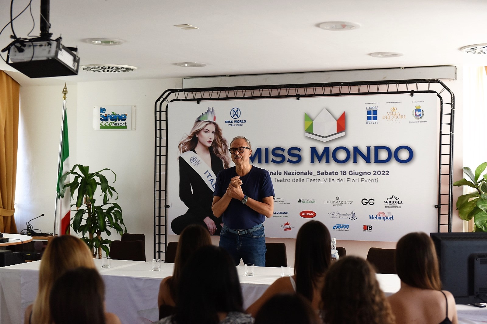 Miss Mondo Italia 2022 - Masterclass con il regista Stefano Reali