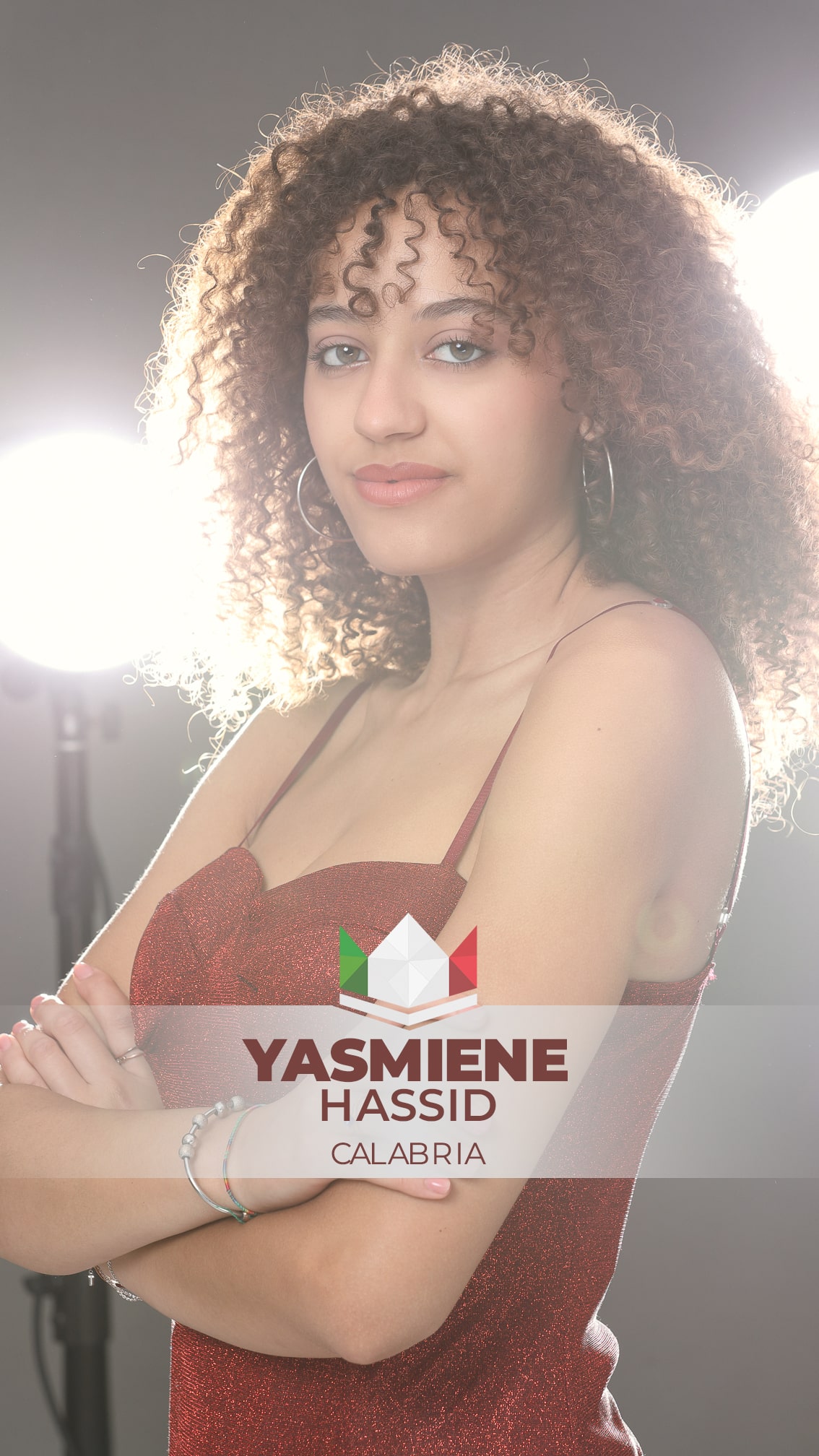 20 - Yasmiene Hassid - Calabria - Finalista Nazionale Miss Mondo Italia 2023